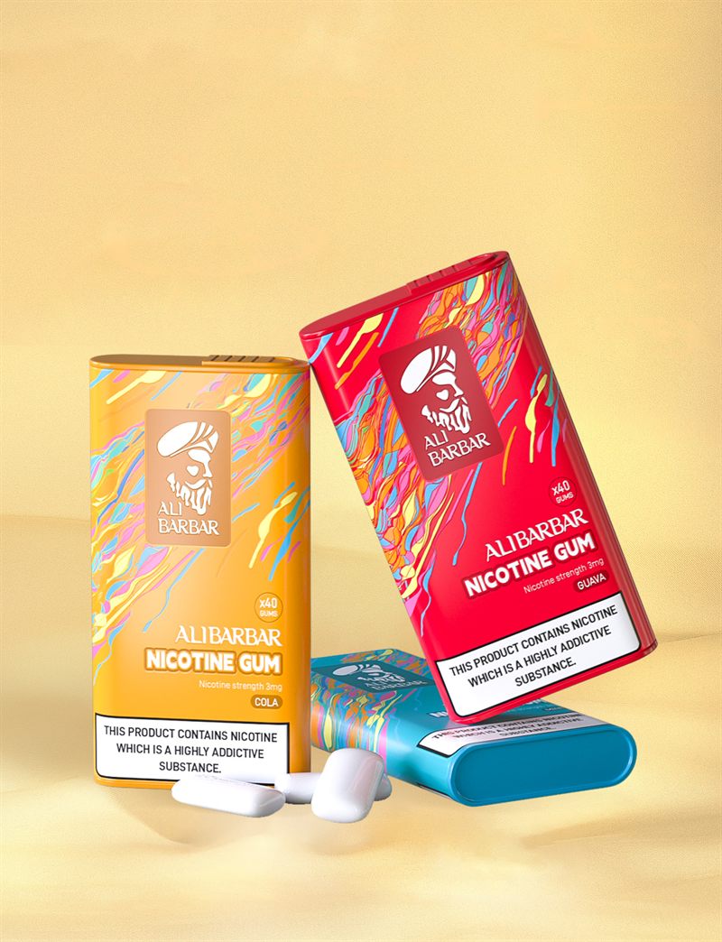 Alibarbar Nicotine Gum Guava