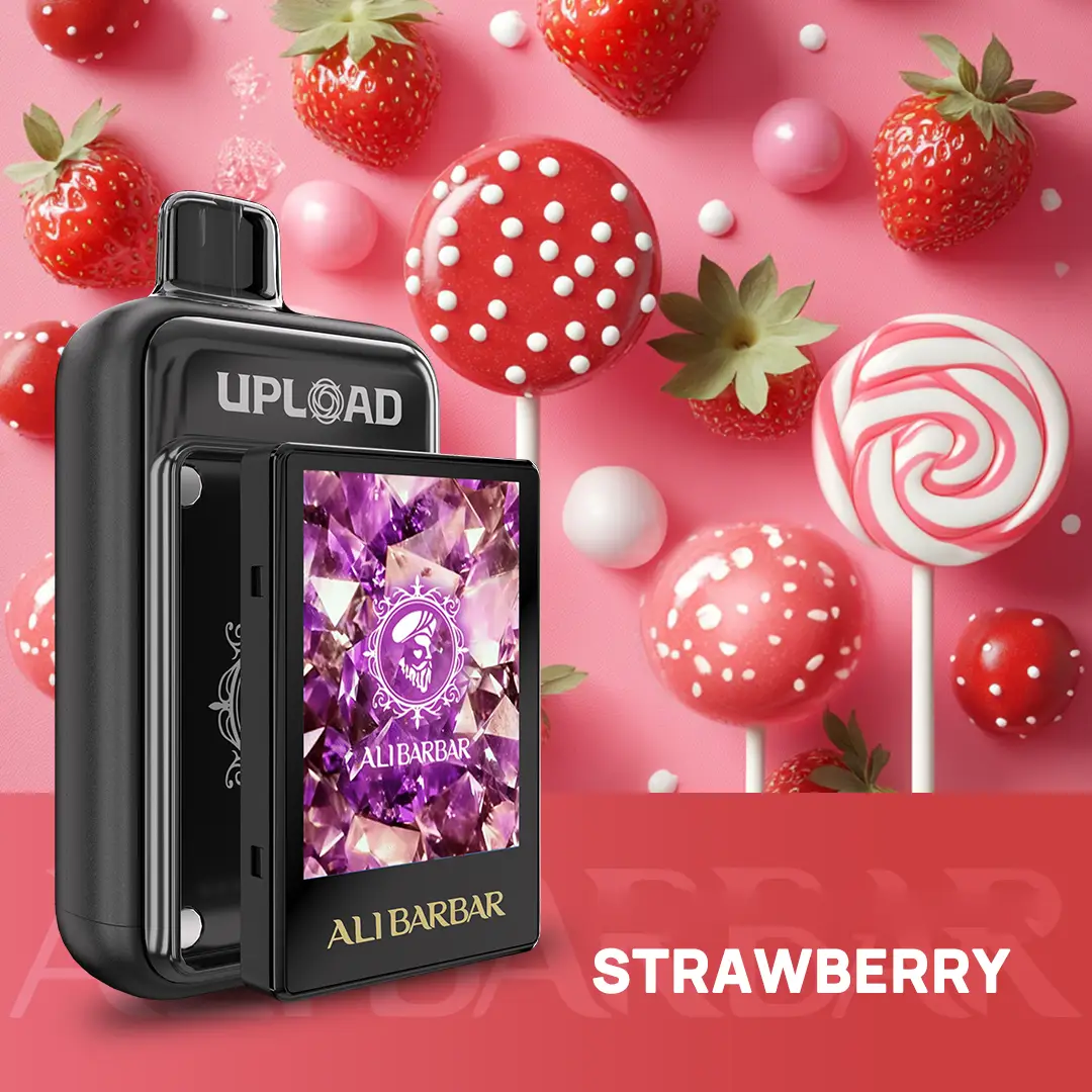 Alibarbar Upload 25000 Puffs - Chuppa Chupps Strawberry